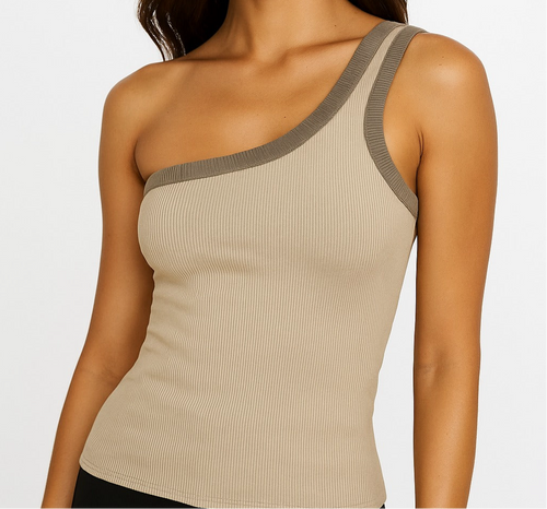 Single strap tank top