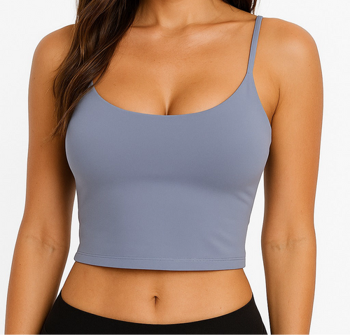 Tank top with a built-in bra