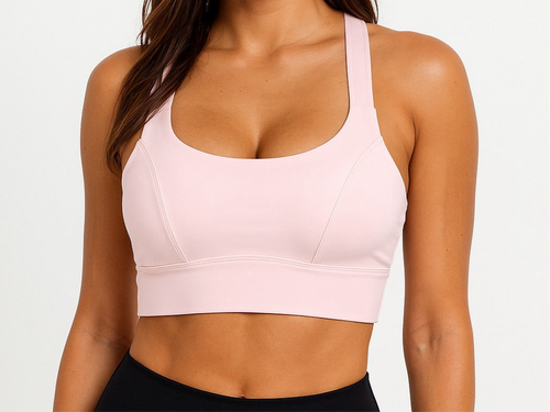 A slimming and lifting sports bra