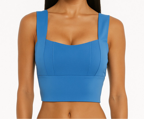 A supportive sports bra