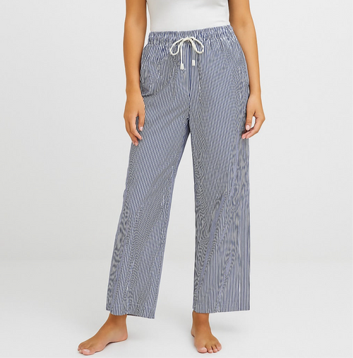 flared striped pants
