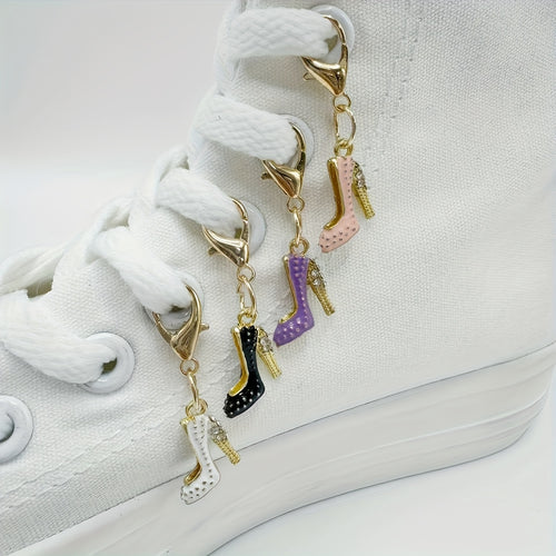 High heel pendants and shoe accessories