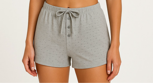 Gray aesthetic shorts