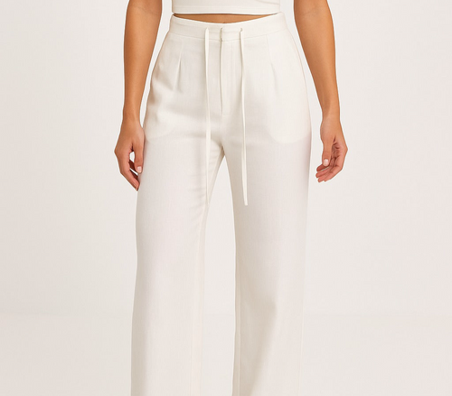 Elegant straight trousers