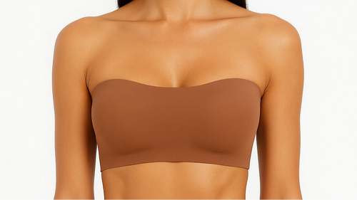 Seamless strapless bra