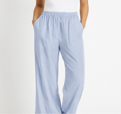 Long striped pants