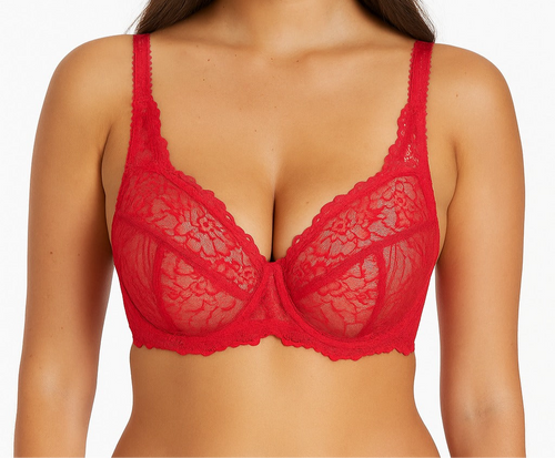 Shekpa lace bra with support