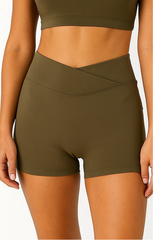 Short wide X tights
