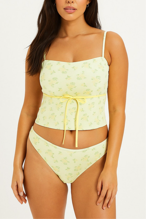 Floral tankini set