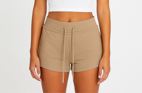 Basic elastic shorts