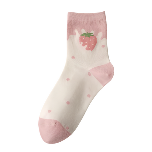 Aesthetic cotton socks with a variety of illustrations