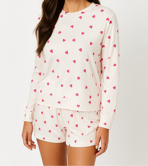 Heart pajama set