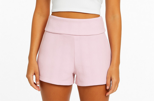 Foldable cotton shorts