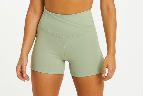 Baker tights with an X at the waist