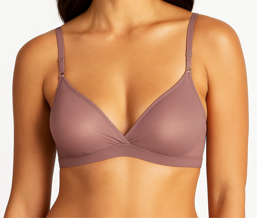 Supportive mesh bra
