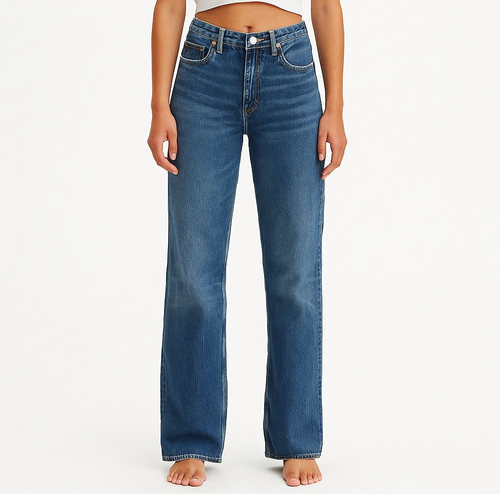 Long boyfriend jeans