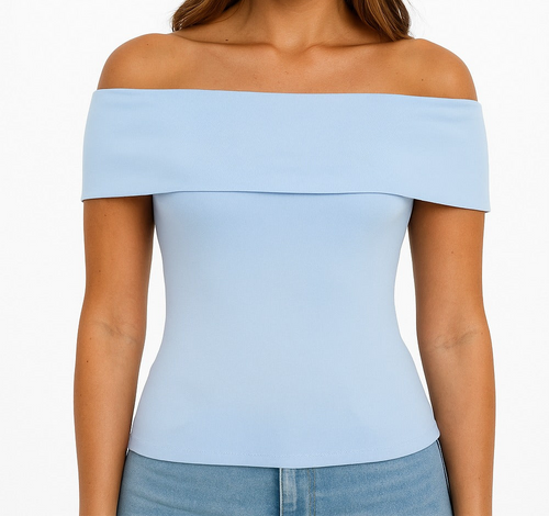 Classic strapless shirt