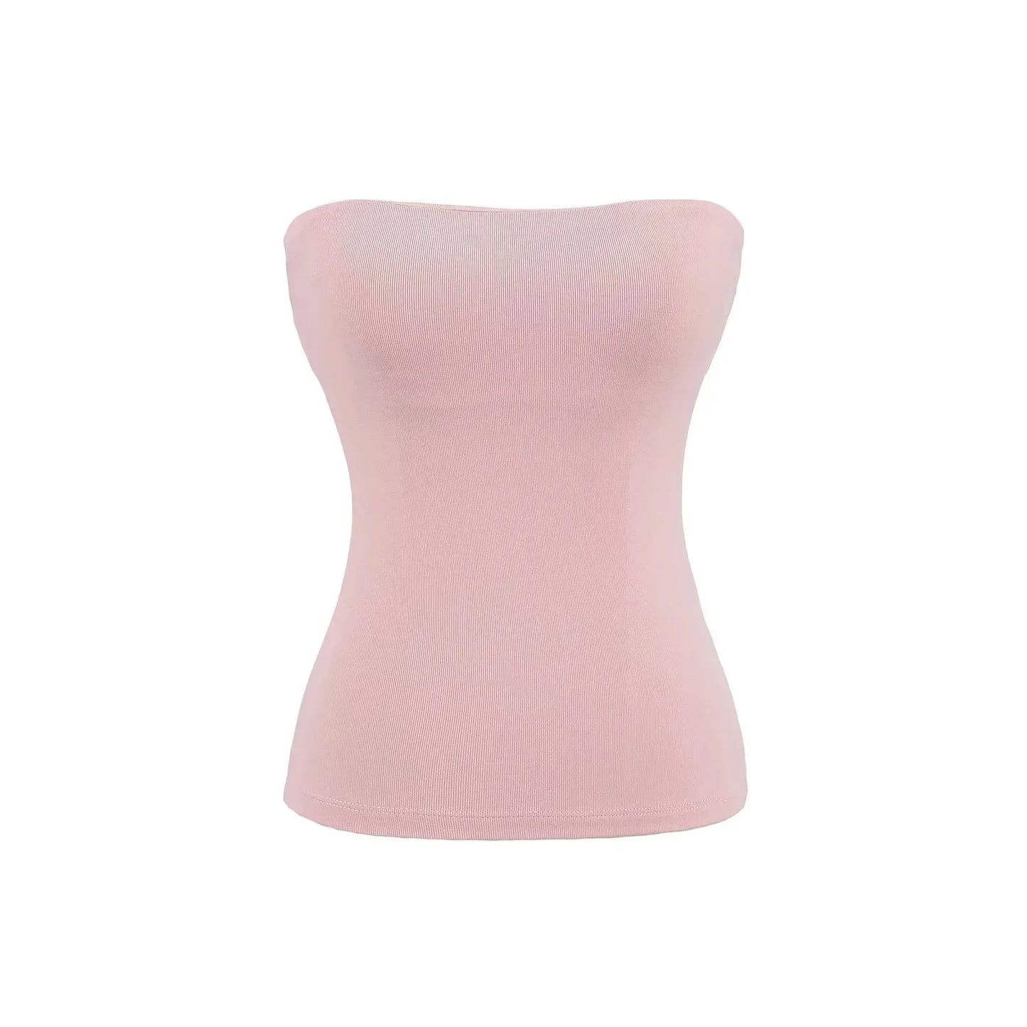 Strapless with a basic built-in bra