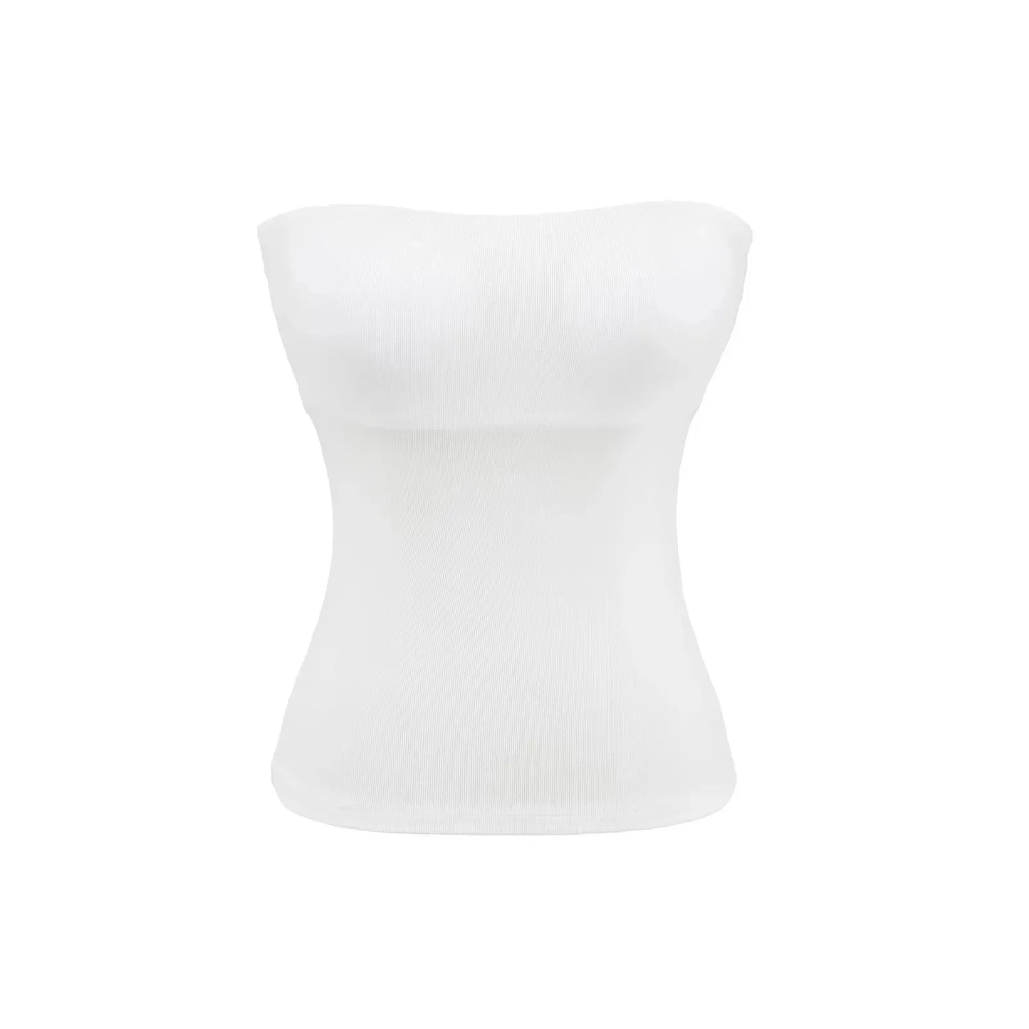 Strapless with a basic built-in bra