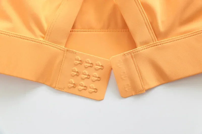 A slimming and lifting sports bra