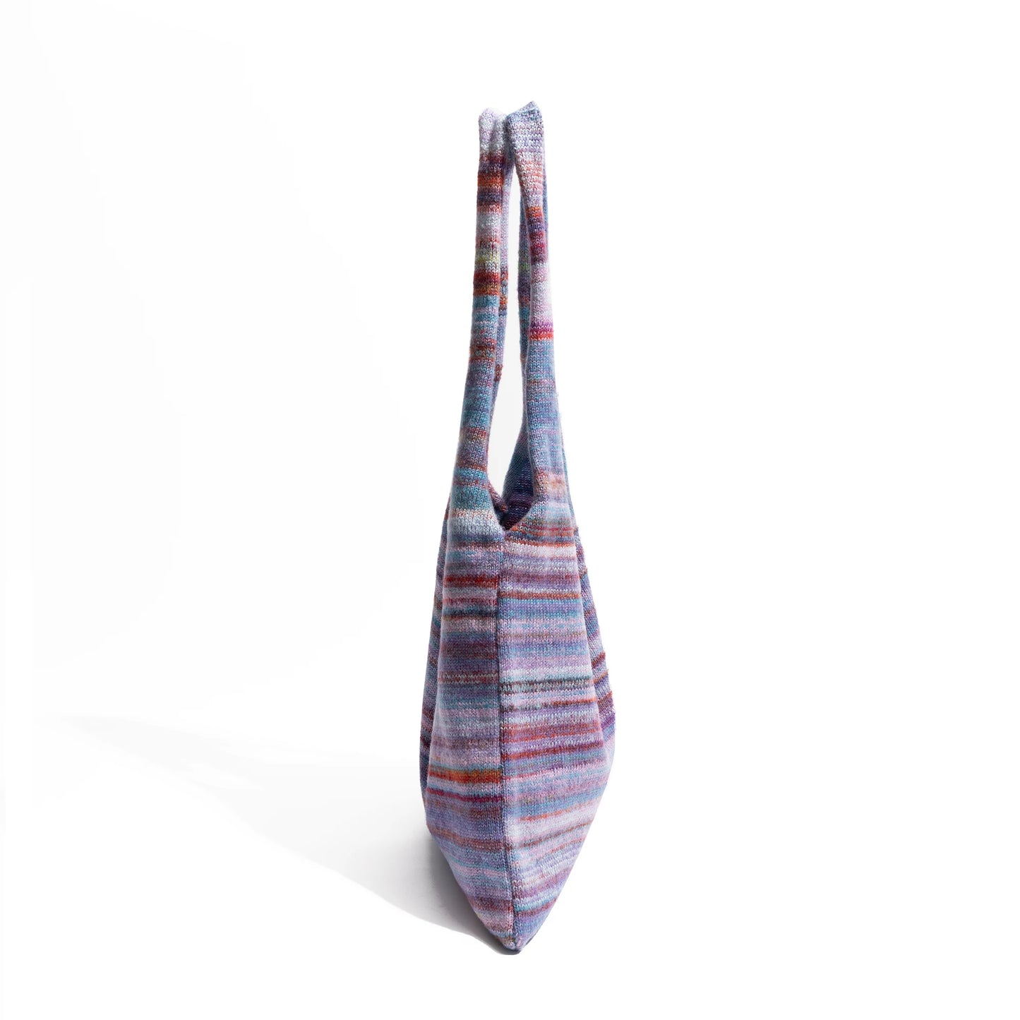 Colorful striped boho bag