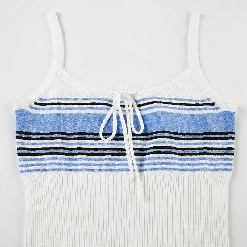 Knitted style pants and tank top set