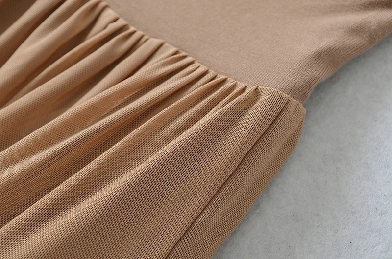Skirt with mesh layers