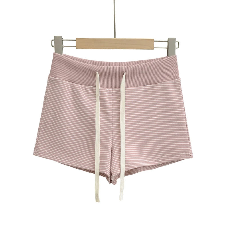 Soft striped shorts