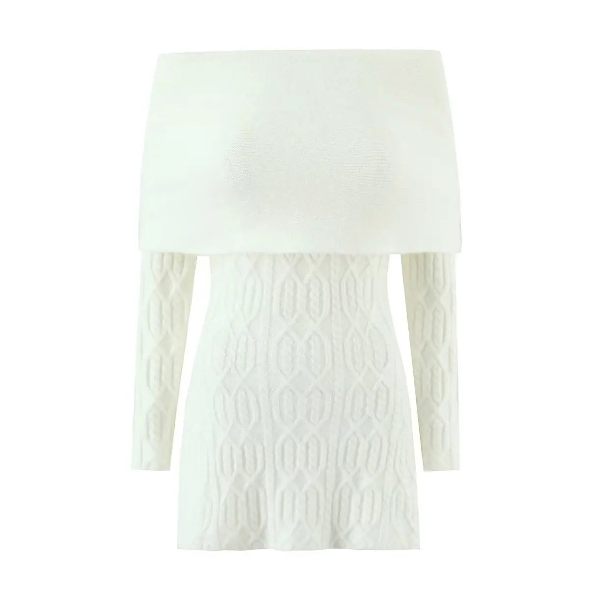 שמלת סוודר אסתטית