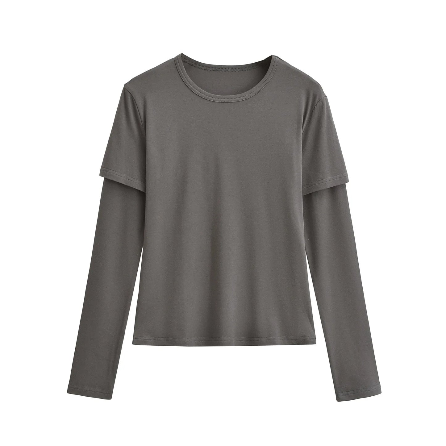 Long shirt like two layers