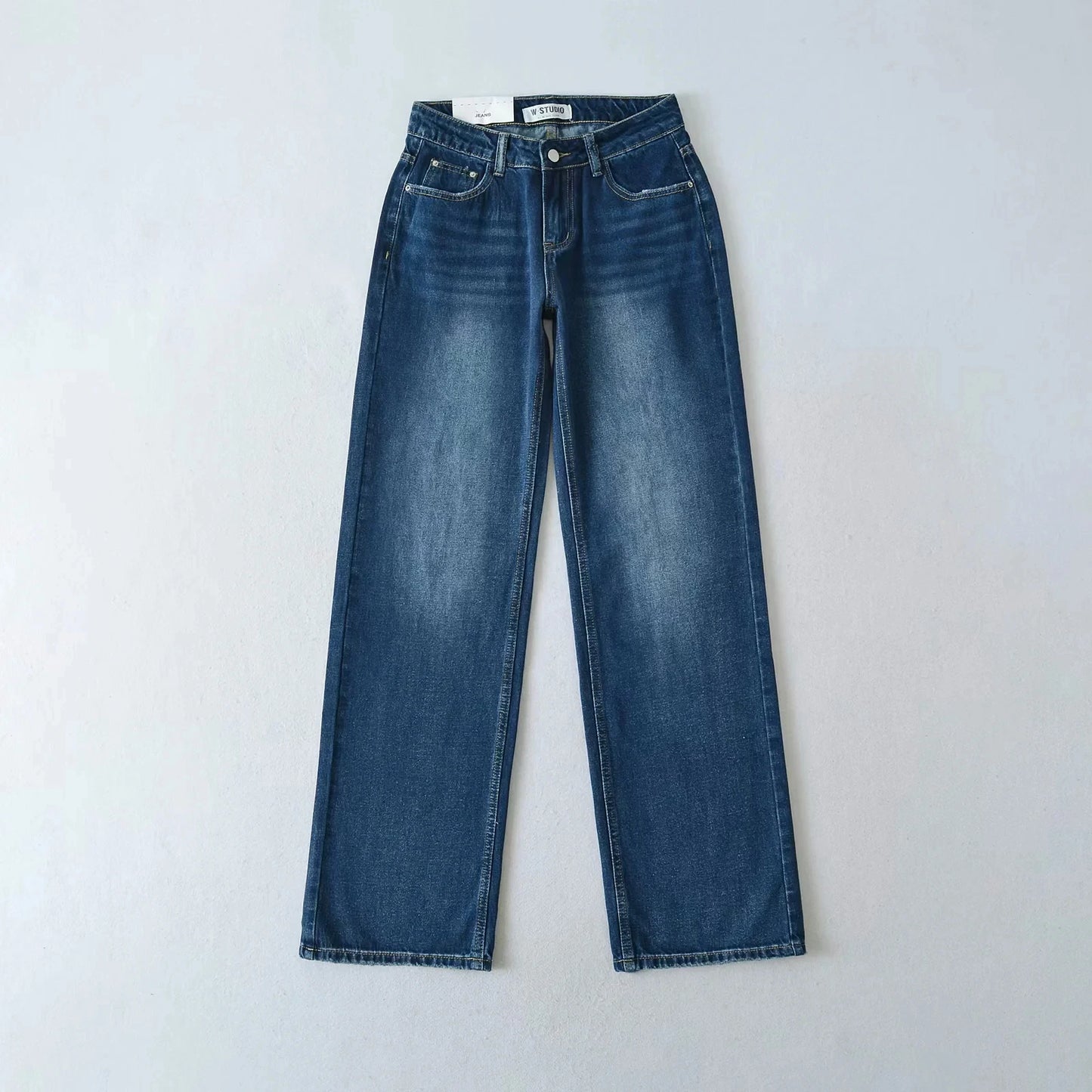 Basic low cut jeans