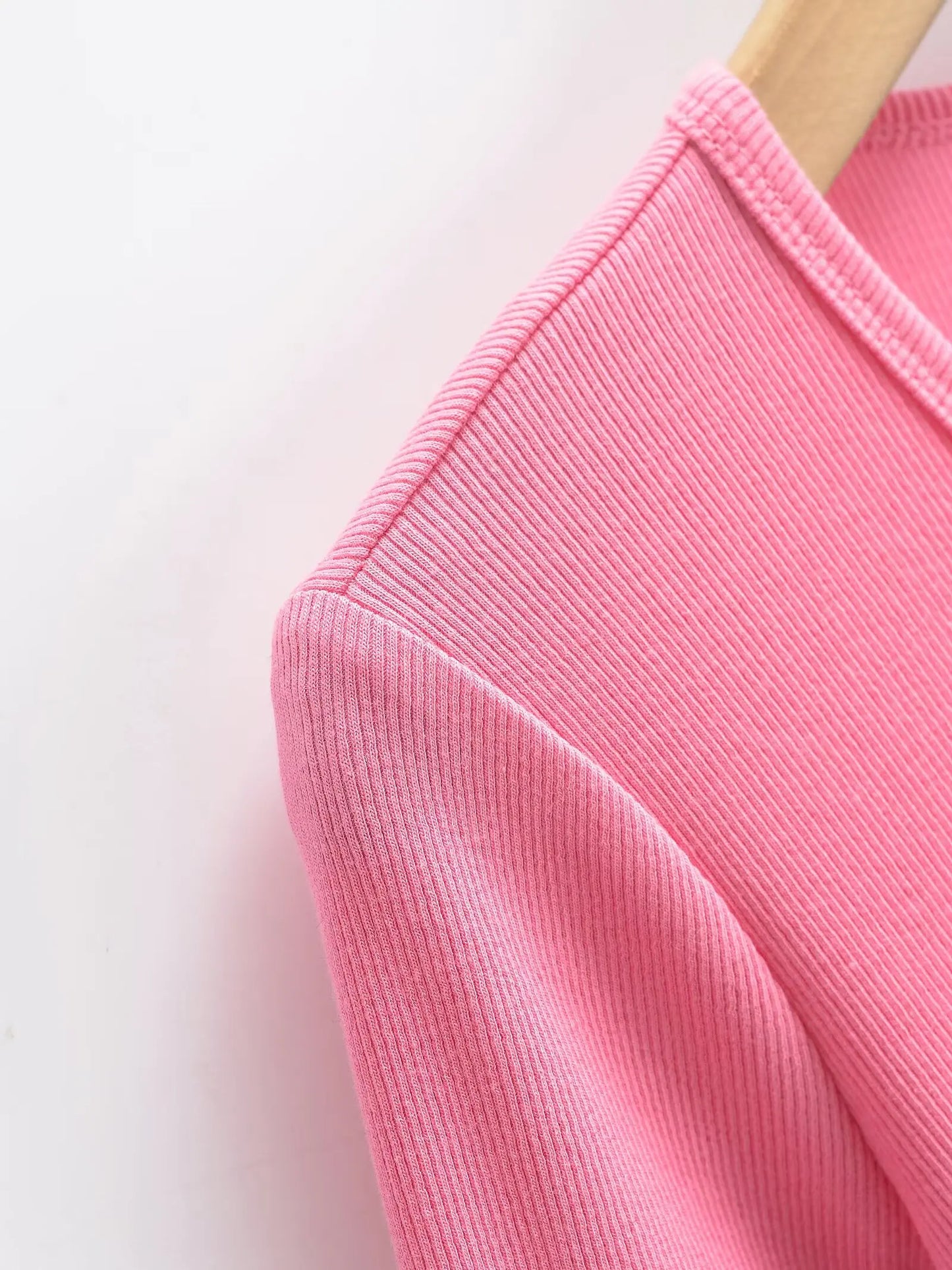 Buttoned v-neck overall