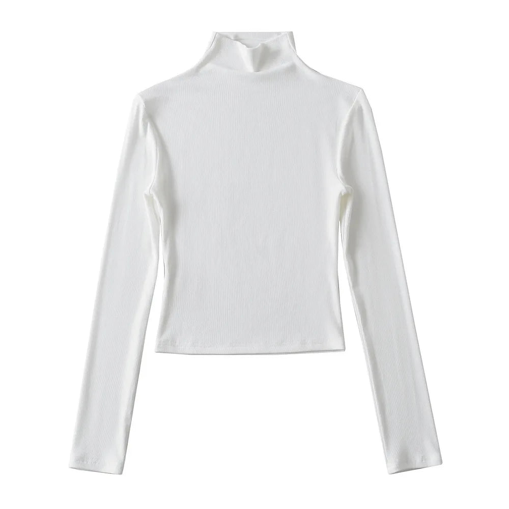 Long shirt with collar