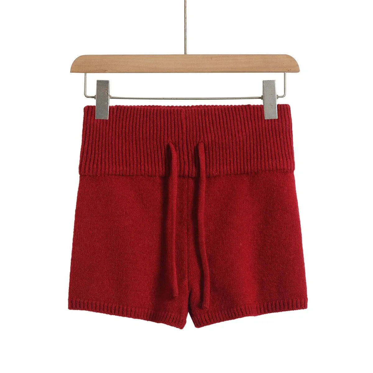 Soft knit shorts
