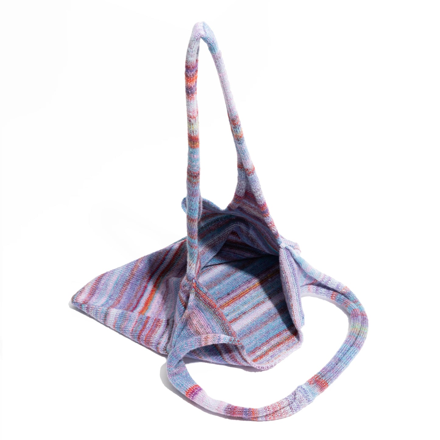 Colorful striped boho bag