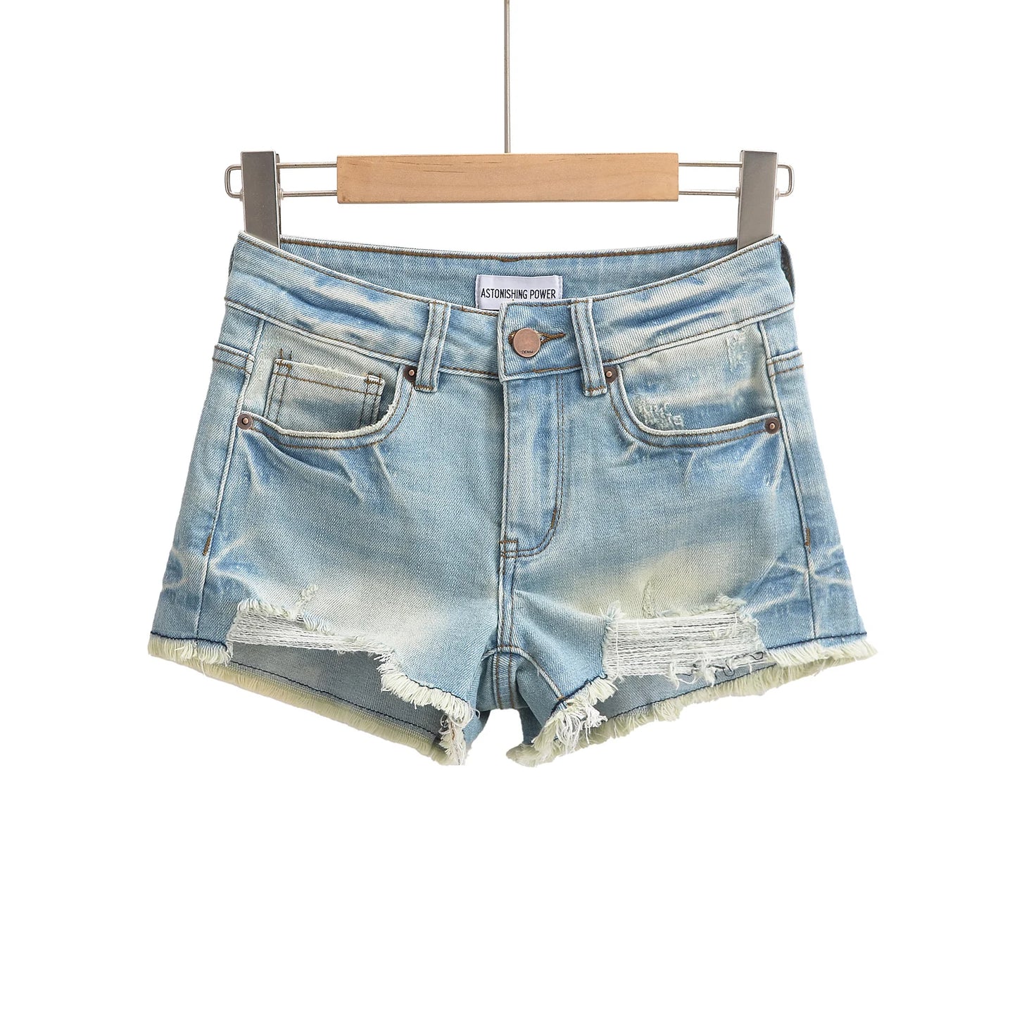 Basic ripped jeans