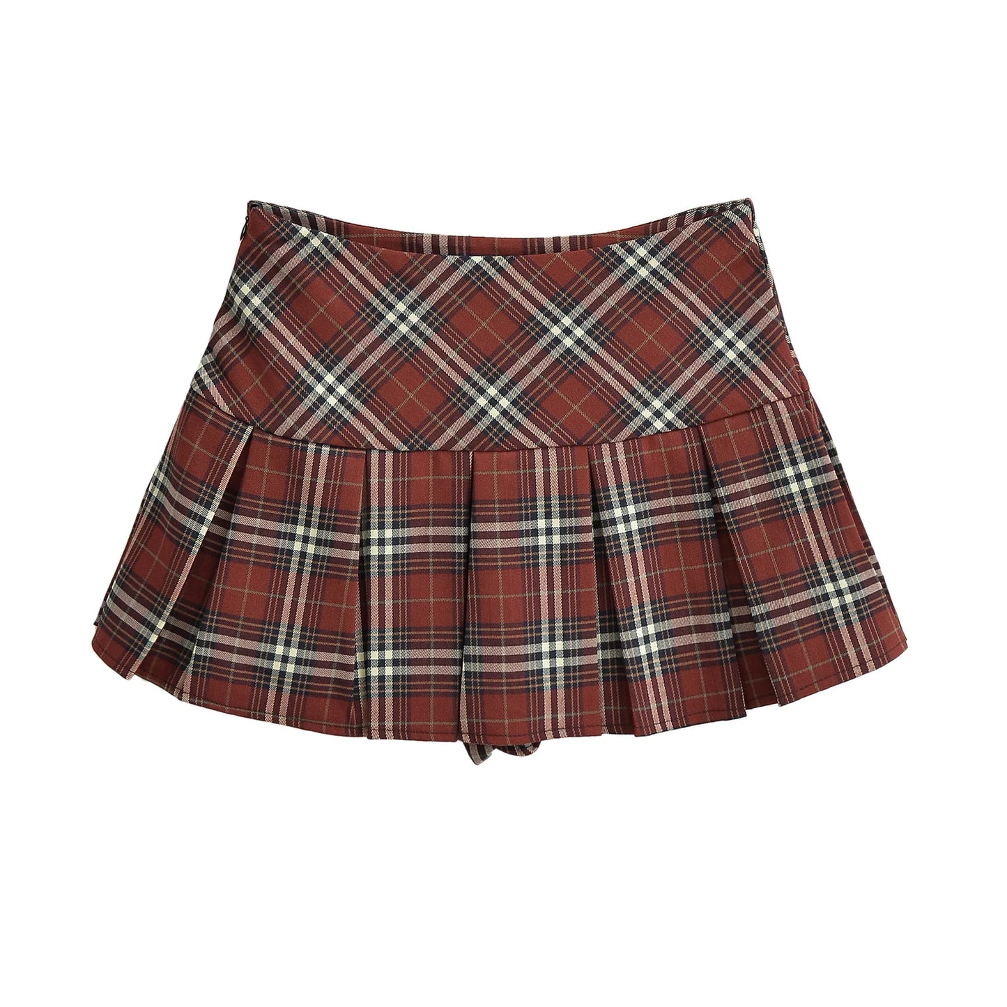 American plaid skirt
