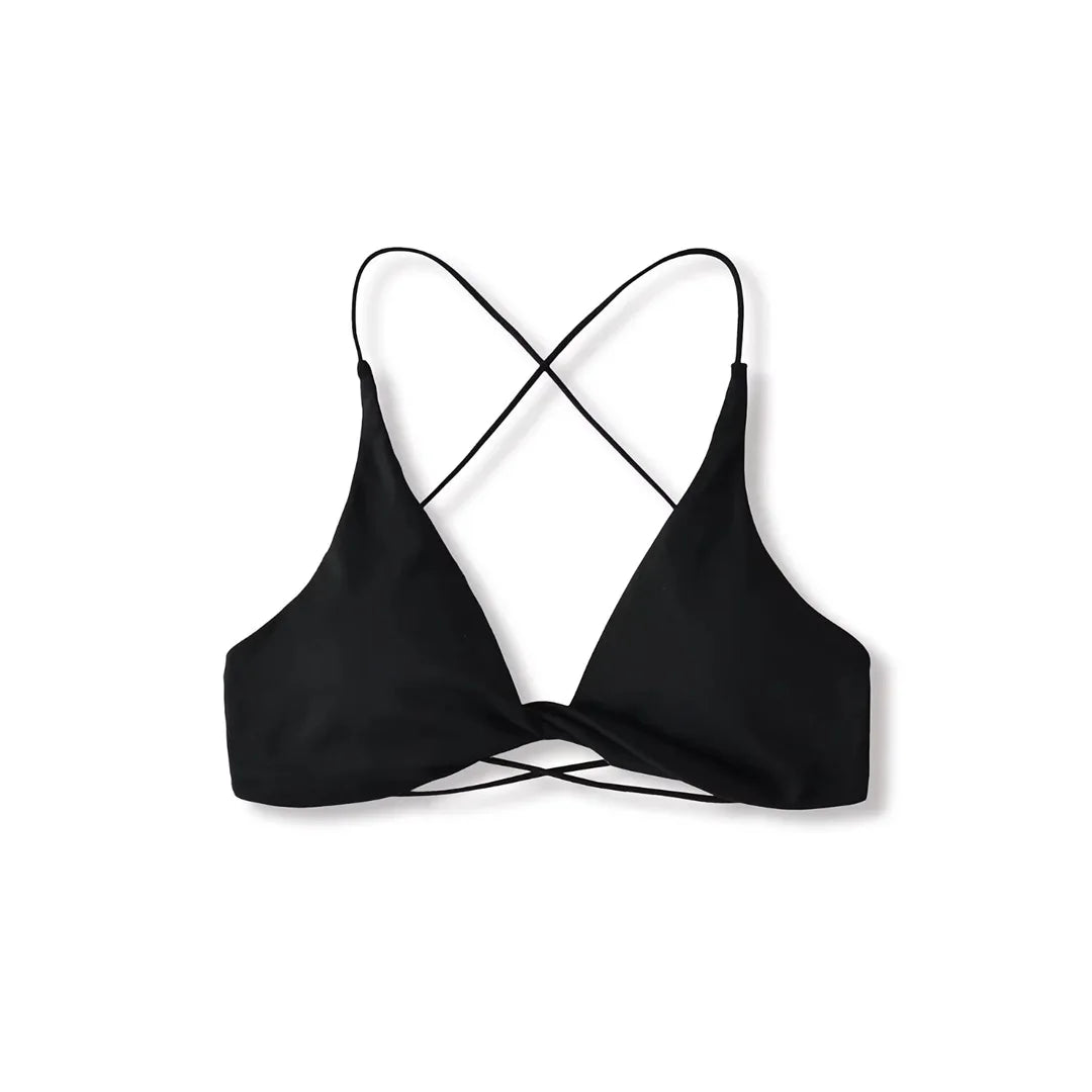 Twisted bikini top