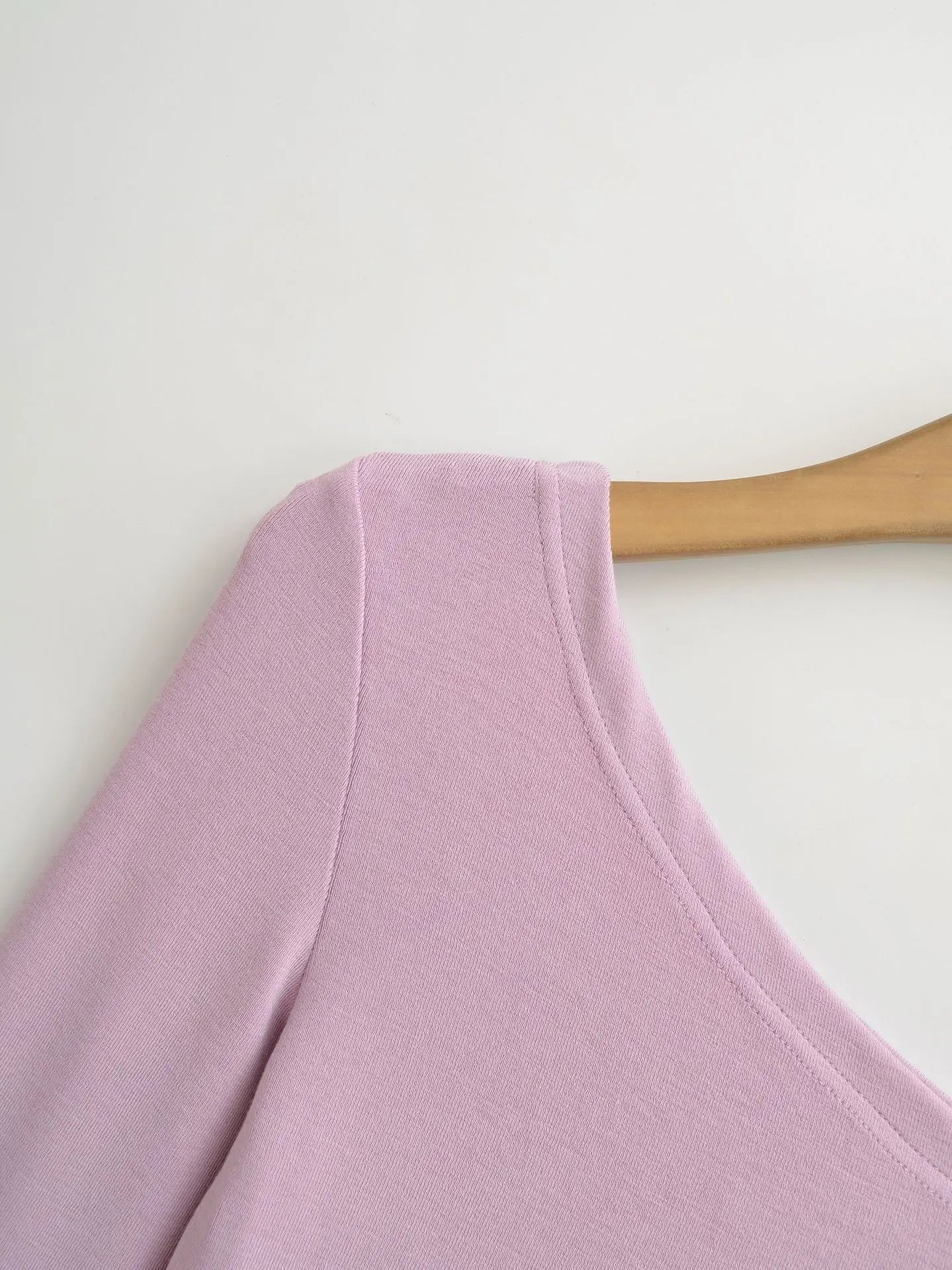 Half shoulder long shirt