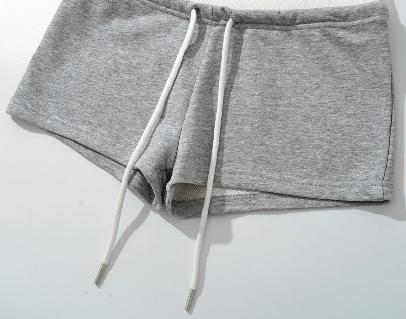 Contrasting color sweatpants