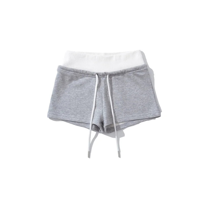 Contrasting color sweatpants
