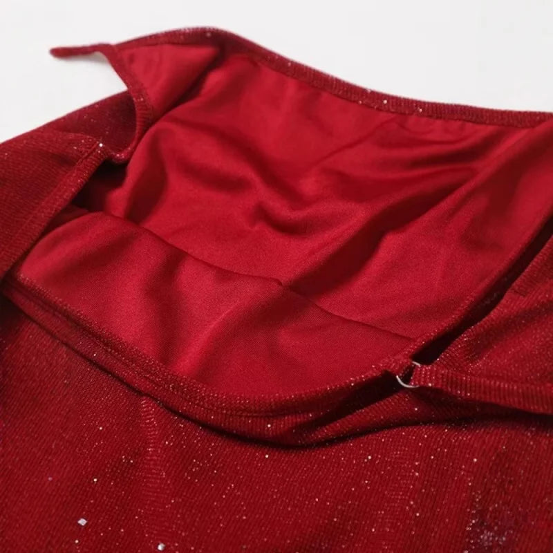 Sparkling evening dress