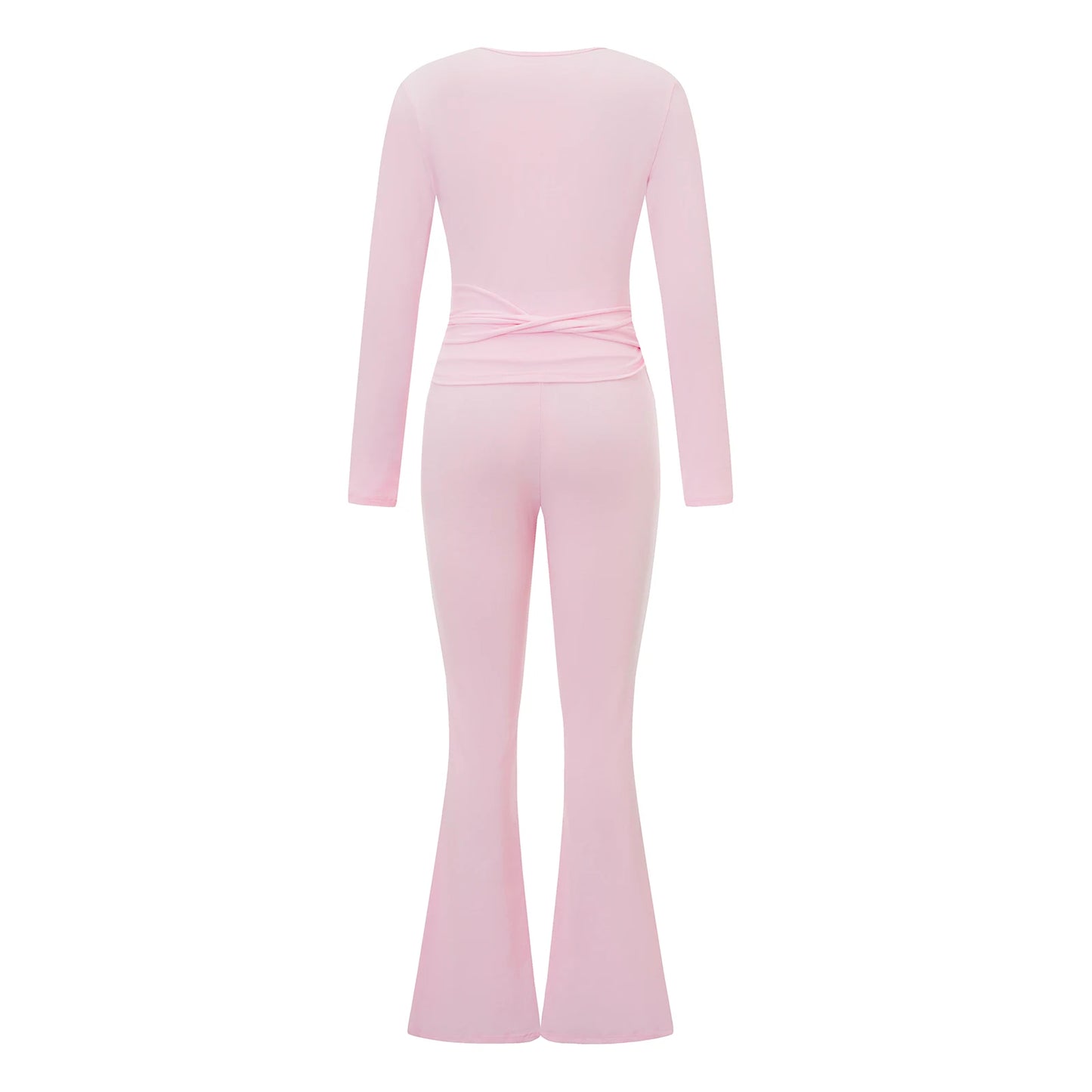 A set of folding tights and a shell top