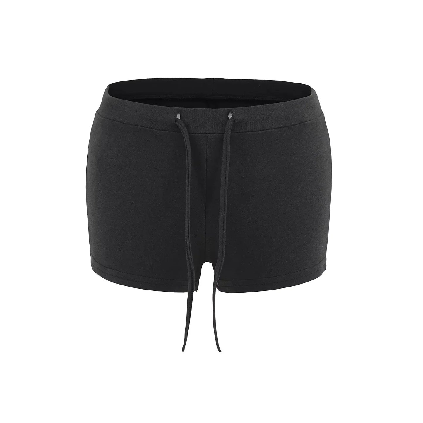 Elastic sided shorts