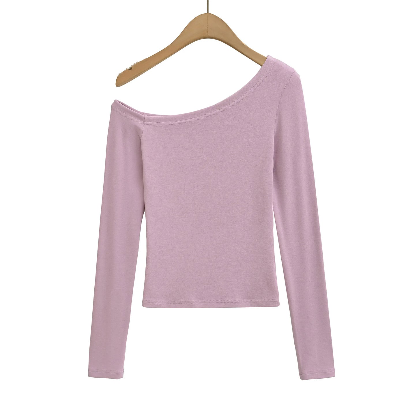 Half shoulder long shirt