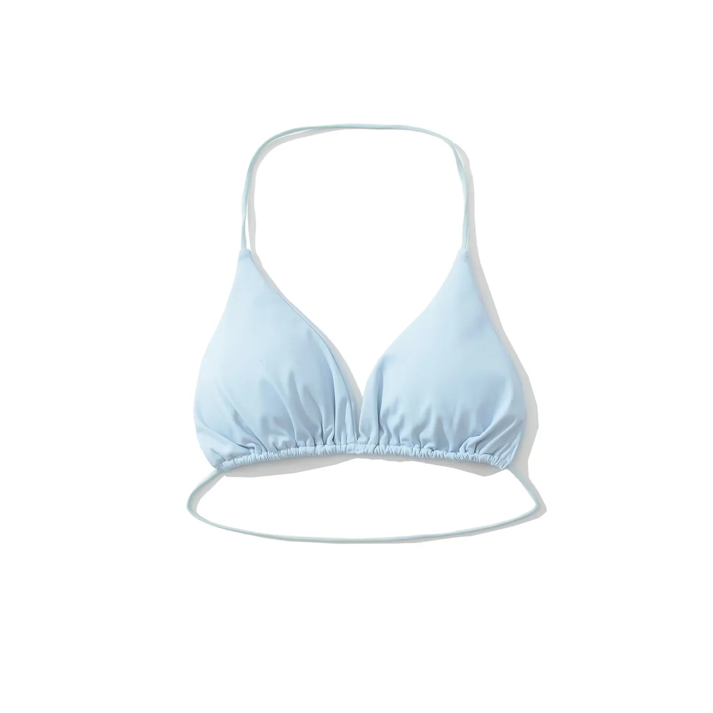 Collar bikini top