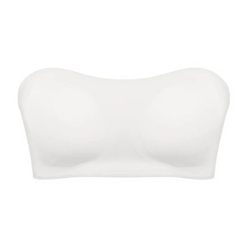 Seamless strapless bra