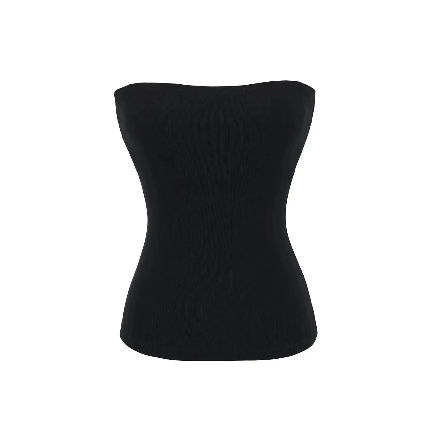 Strapless with a basic built-in bra