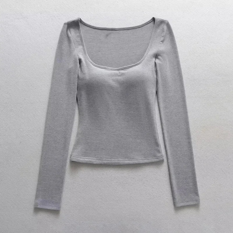 Long shirt with built in bra