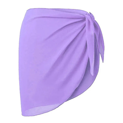 Tie skirt for the beach